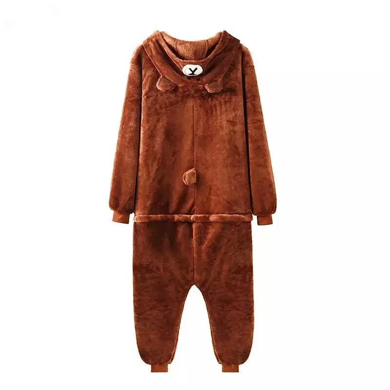 Voksen bamse onesie