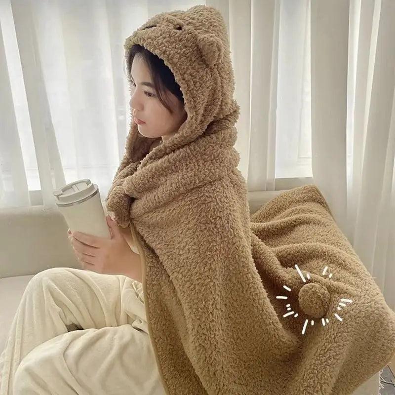 Creme teddy fleece