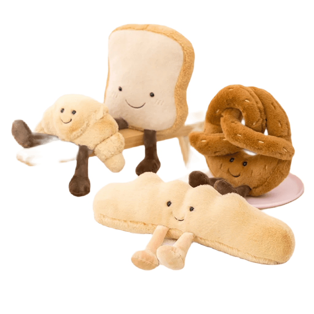 Jellycat lille underholdende toast blødt legetøj